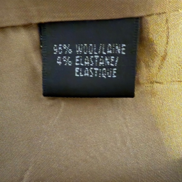 Lafayette 148 New York Brown Wool Blend Lined‎ Blazer Business Work Size 10 - Picture 9 of 10